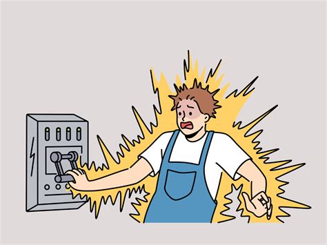 electrical shock cartoon|More.